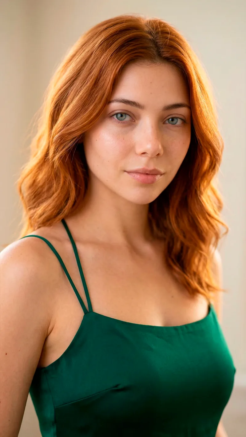 Mulher ruiva